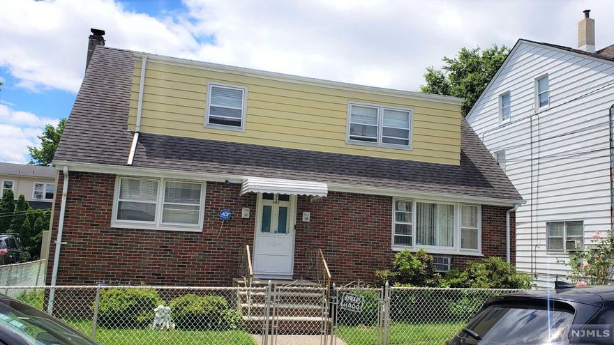 "BACK ON THE MARKET" "BACK ON THE MARKET"!!!! BEAUTIFUL TWO FAMILY HOME LOCATED IN A DESIRED AREA OF SOUTH PATERSON. WELL MAINTAINED AND UP TO DATE. 1ST FL HAS 3 BEDROOMS, LIVINGROOM, EAT-IN-KITCHEN AND FULL BATHROOM. BASEMENT IS FULLY FINISHED WITH A NICE SIZE LAUNDRY ROOM, FULL BATHROOM AND REC ROOM FOR ENTERTAINMENT. WASHER & DRYER INCLUDED IN THE SALE, WALK OUT AND GO TO YOUR NICE HUGE BACK YARD. DRIVEWAY CAN FIT UP TO 2 CARS. 2ND FL HAS 2 BEDROOMS, 1 FULL BATHROOM, EAT-IN-KITCHEN AND LIVINGROOM. 1ST FLOOR VACANT. 2ND FLOOR OCCUPIED