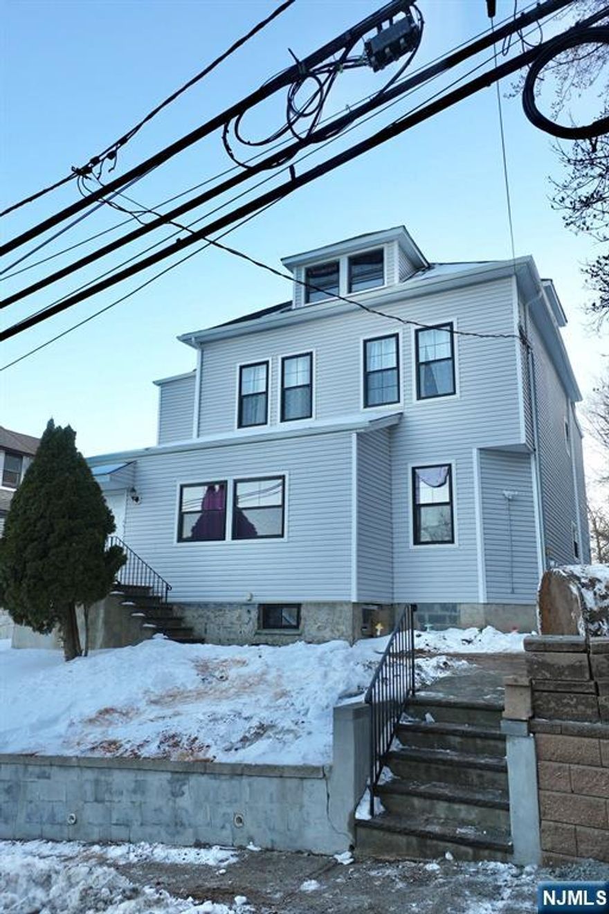 Newly renovated two family home in Nth Newark, 3 bedrooms each floor. Property boasts brand new siding, roof, kitchens, baths, flooring, windows and much more! Each unit features modern finishes & thoughtful upgrades throughout. Great opportunity for both owner occs or investors.