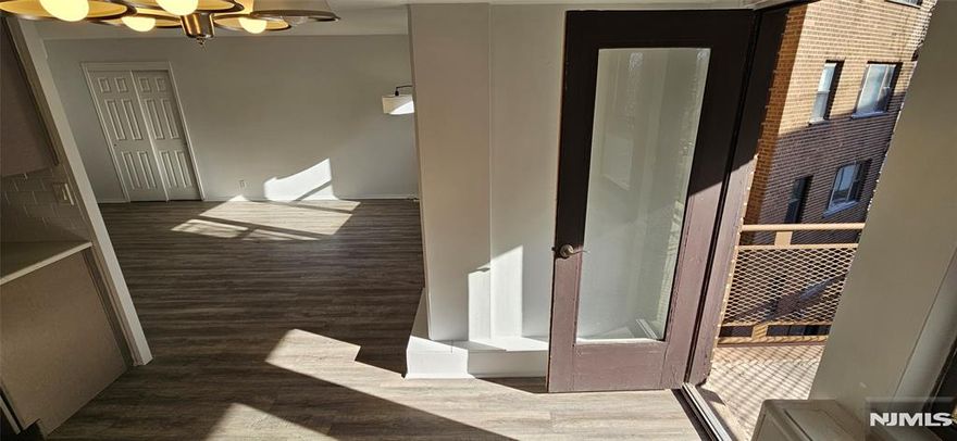 Live in it or rent it out. Sun-filled, all utilities included, plus assigned parking in a beautifully renovated unit on the North Bergenâ€“Edgewater border. This one bedroom sits in the center wing of Park River Towers on the 4th-floor Skyview Terrace along Boulevard East, where natural sunlight fills the space throughout the day, creating an open, inviting environment perfect for owners or investors. The 773 sq ft open-concept layout flows from a modern kitchen into a bright living and dining area. Step onto your private balcony for partial views of the NYC skyline, Hudson River, and Braddock Park. The unit features five closets, an updated bathroom, and a fully equipped kitchen, move-in ready. A new roof (2024), new boiler (2025), and scheduled parking-deck repairs, all covered by a seller-paid special assessment. Paid receipt will be provided. Additional conveniences include assigned parking, on-site laundry with new washers & dryers, and two elevators. Directly across from Braddock Park and minutes to City Place Shopping Center in Edgewater, NJ Transit, ferry, and Lincoln Tunnel, offering effortless access to Manhattan. Ideal to live in or rent out. Perfect for 1031 Exchange. Seller can close fast.