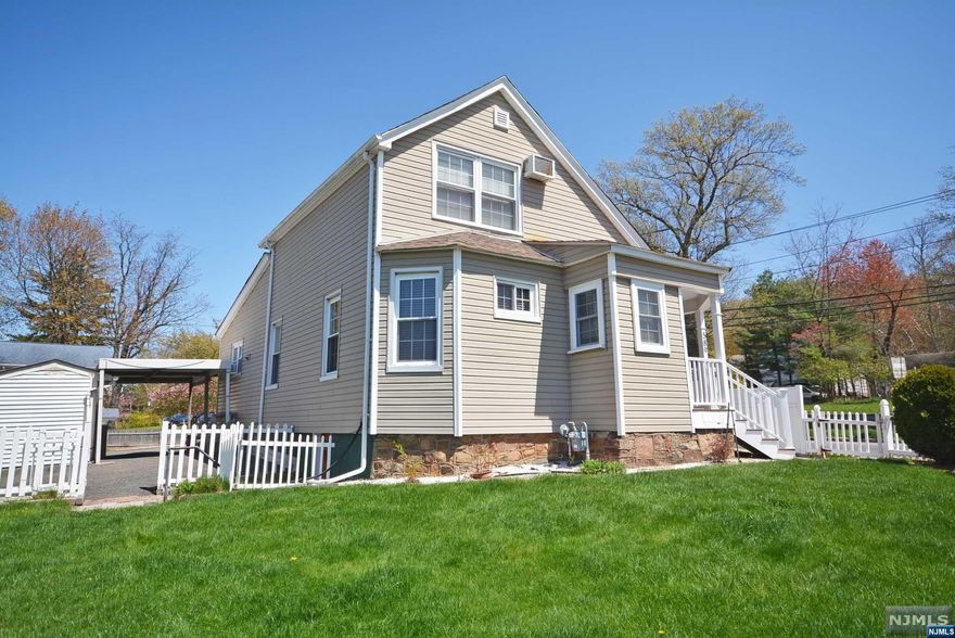 This light-filled 3 BR, 3 BA Colonial located in the desirable Pleasantdale neighborhood offers an inviting living room leading to a formal dining room. The updated kitchen features SS appliances, a center island with granite countertop, and ample storage. Off the kitchen is a welcoming primary bedroom with walk-in closet and access to a full bath, and first floor laundry is a welcome convenience. The second floor features 2 BR's with new laminate floors, fresh paint and an updated full bath. The finished basement offers a second kitchen, full bath, storage space, outside entrance and could be a possible in-law suite. The fenced backyard offers a paver patio ideal for entertaining, a storage shed and plenty of space for a home garden. Centrally located, this home is near schools, NYC transportation, highways, shopping, golf courses and Eagle Rock Reservation. Don't miss this one! Basement refrigerator included in sale.