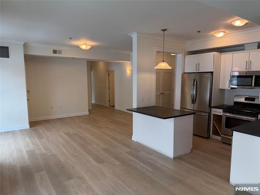 **FIRST MONTH FREE on a 13-month lease + one parking space included! - for occupancy commencing on or before 3/1/26!** Fort Lee's luxury mid-rise rental building with elevator conveniently located along Hudson Terrace with easy access to all major highways, shopping & restaurants with public transportation at doorstep! Spacious unit available featuring oak hardwood floors throughout, modern kitchen with top of the line stainless steel appliances, granite counter-tops and center island, intercom system, washer/dryer in unit, high efficiency furnaces and central air conditioning! PARKING: 1st space INCLUDED IN THE RENT(!); Additional space - $125/monthly! Pet friendly (25 lb limit) $500 pet fee + pet rent per month! Tenant is responsible for ALL utilities! Non-refundable move-in fee applies! Reduced security offered to qualified applicants! Available immediately - virtual tour available upon request!