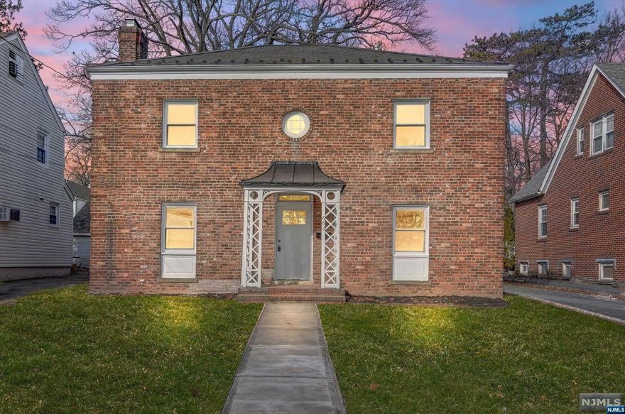 Welcome to this charming 3 Bedrooms, 1 1/2 bath Fully Brick home in highly sought after area in Orange NJ. Fully Finished basement and detached 2 car garage. Brand new kitchen with quartz countertops and Stainless-steel appliances. Brand new refinished hardwood floors, new windows and all new bathrooms. Beautiful flat big backyard and pergola overhang. Central AC/Heat, 1 Zone. Great location on one-way street, close to parks, schools, highways, and minutes from NYC.