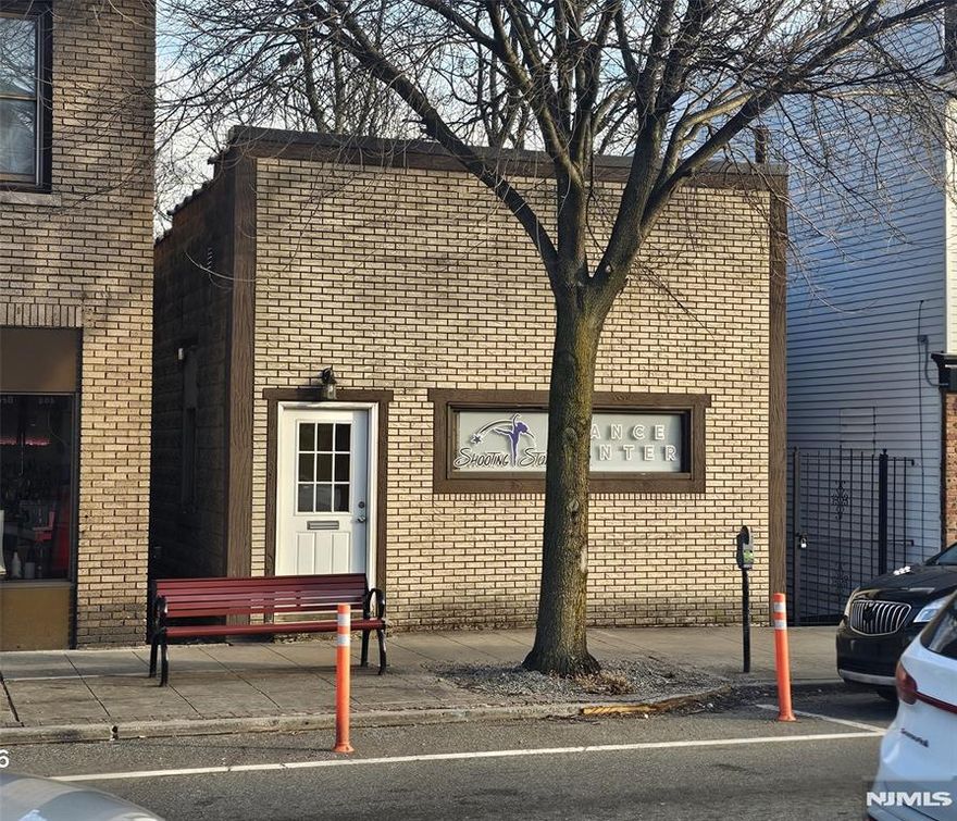 This one-story retail building offers approximately 1,250 sq ft of flexible commercial space in a vibrant mixed residentialâ€“commercial neighborhood. Positioned along one of Bloomfieldâ€™s most active passages, this property delivers excellent visibility to both foot and vehicle traffic in an area known for its strong local character and convenient lifestyle. This section of Broad Street benefits from a mix of daily destinations and small businesses. Access to public transportation right outside the property and easy access to the Garden State Parkway. An outstanding opportunity for businesses seeking a strategic, visible retail presence in a thriving Essex County community anchored by residential density, daily services, and strong pedestrian activity. Suitable for numerous different businesses types.