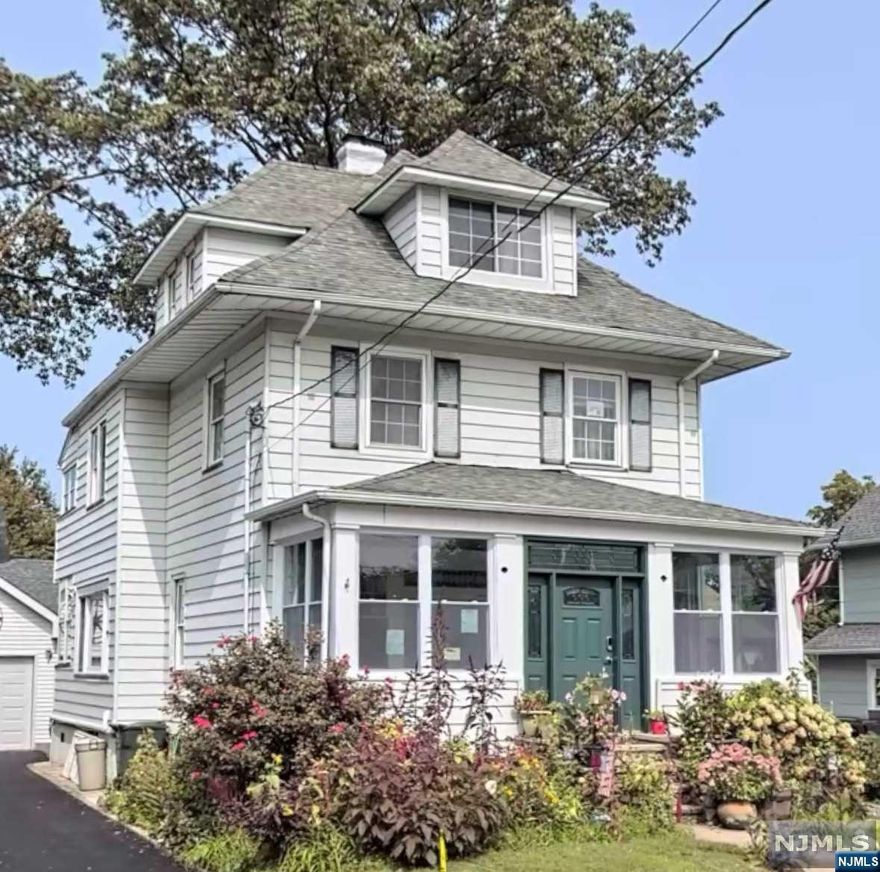 Charming Colonial-style home that combines classic elegance with modern comforts.This spacious residence boasts a total of 4 bed and 3 bath, providing ample space for comfortable living. Upon entering the home, you are greeted by a welcoming foyer that sets the tone for the rest of the house.The 1st floor features a den, a formal dining room perfect for hosting gatherings, a cozy living room with a fireplace for those chilly evenings, and a newly renovated kitchen that is sure to delight any home chef. Additionally, there is an office space, providing a dedicated area for work or study.Moving to the 2nd floor, you'll find 3 bed and a full bath, offering a private retreat for all, master bedroom offers an extra room used as an office. The 3rd floor is dedicated to a spacious bed with a convenient walk-in closet.The fully finished basement adds valuable living space to the home and includes a full bath and a laundry room, adding convenience to your daily routines.