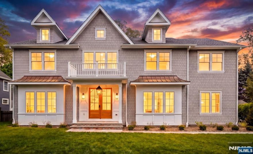 Discover a rare opportunity to own brand-new, bespoke luxury construction in the highly coveted town of Ridgewood, set on a quiet, tree-lined street in an idyllic neighborhood. Perfectly situated on a large, private, level property, this exceptional residence is masterfully designed by the renowned MIF Design and offers over 5,500 sq. ft. of refined living space. A thoughtfully curated open-concept layout showcases a custom chefâ€™s kitchen with premium Thermador appliances, an expansive statement island, coffee bar station, and sunlit breakfast area flowing seamlessly into a grand family room with fireplace with French doors to a beautiful patio. The main level also features elegant formal living and dining rooms, a versatile office/playroom, powder room, custom pantry & mudroom, and a dramatic foyer with designer finishes. Upstairs, the luxurious primary suite offers dual walk-in closets and a spa-inspired bath with freestanding tub and glass-enclosed shower. Three additional bedrooms, one junior suite bedroom and a well-appointed laundry room complete the second level. The finished lower level with 9-ft ceilings includes flexibility for a huge recreation lounge, a potential gym or office, full bath, a bedroom/bonus space & storage. A deep backyard with pool potential, oversized driveway, and two-car garage complete this exceptional home just moments from top-rated schools and vibrant downtown.
