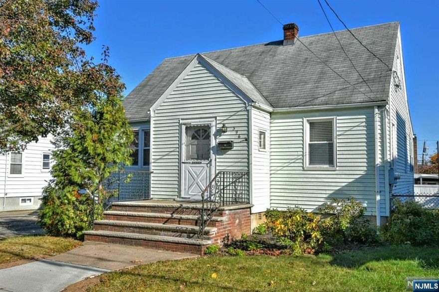 Bring your vision to this solid property. Bonus of 2 full bathrooms already in place. Adaptable floor plan with bonus of sun porch off kitchen adds to square footage living space. Main floor bedrooms and full bath. Laundry also on main floor. Second floor has 2 bedrooms with closets. Oversize 2 car garage with workbench, space to hang and store. Oil tank has been decommissioned and removal of tank is already scheduled. Basement unfinished with outside access. Unlimited potential. Lodi offers transportation via bus, highway and train. Close to schools.