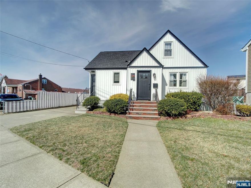Immerse yourself in the charm and functionality of this newly renovated home, nestled in the serene surroundings of Lyndhurst, New Jersey. Upon entry, prepare to be greeted by a delightful ambiance highlighted by recessed lighting that guides you through a comfortable living space. This delightful residence boasts three bedrooms with one full bathroom. Step outside to appreciate the practical and spacious one car garage, complemented by an expansive driveway that can comfortably accommodate up to five vehicles. Adding to the outdoor allure is an inviting above-ground pool, perfect for summer splash parties or serene evening floats under the stars. The fully renovated kitchen calls out to your inner chef, while the baseme