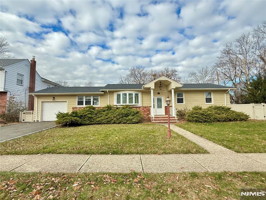 Welcome to this charming ranch-style home perfectly situated next to Nichols Park. Offering comfort, convenience, and generous living space, this well-maintained property is ideal for tenants seeking true one-floor living with valuable bonus areas. The main level features a welcoming formal living room and dining room, along with 3 bedrooms, including a primary suite with its own full bath. A second full bathroom is located in the hallway for added convenience. The eat-in kitchen comes equipped with a refrigerator, oven, and dishwasher. A cozy family room with sliding doors provides direct access to the concrete patio and fenced-in yard, as well as easy entry to the attached garage. Central AC adds comfort throughout the home. The fully finished basement expands the usable space with a recreation room, game area, two office rooms, a third full bath, laundry, and excellent storageâ€”ideal for extra living space or work-from-home needs. Additional features include an attached garage and ample storage throughout. The home is set in an excellent commuter location with quick access to Nutley/Belleville/Clifton via Bloomfield Ave and NYC transportation on Kingsland Streetâ€”approximately 30 minutes to Manhattan. Nearby are schools, parks, restaurants, and shopping. Available for quick occupancy. A wonderful rental opportunity in one of the areaâ€™s most convenient locations!