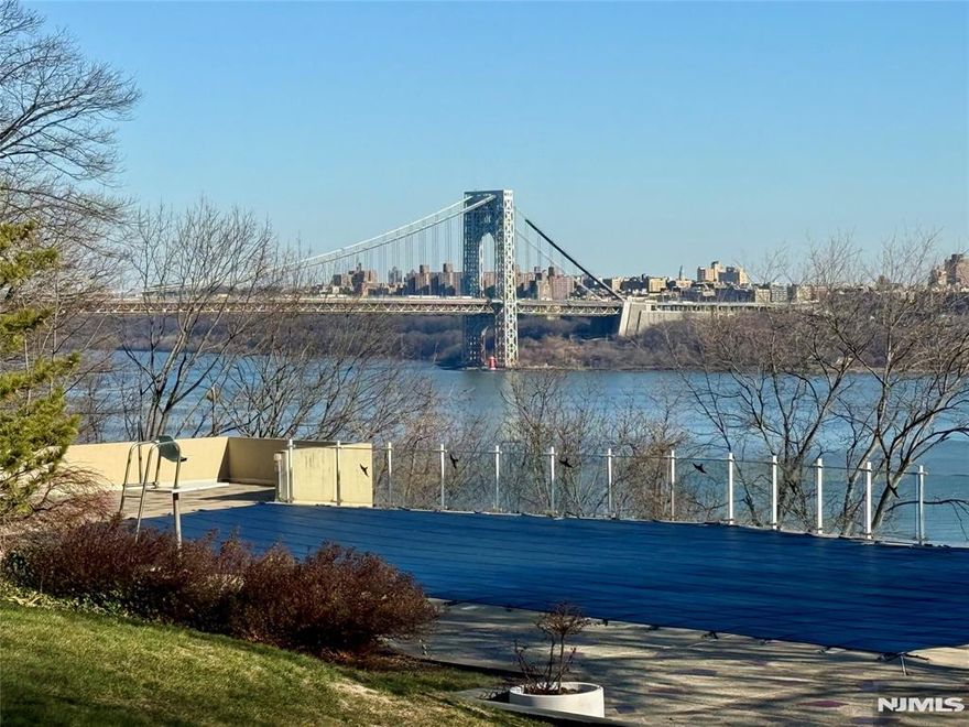 A rare opportunity in a truly prime location, Fort Lee , NJ! This sun-filled one bedroom, one bath co-op features a spacious bedroom with a walk-in closet and a charming enclosed porch wrapped in windows, offering side views of the Hudson River and the George Washington Bridge. Located on the third floor of an elevator building, this home combines comfort and convenience with resort-style amenities including a pool, basketball and tennis courts. Just minutes to the GW Bridge, mass transit, restaurants, cafes and everyday essentials, just an exceptional place to call home. Come see this beauty for yourself!