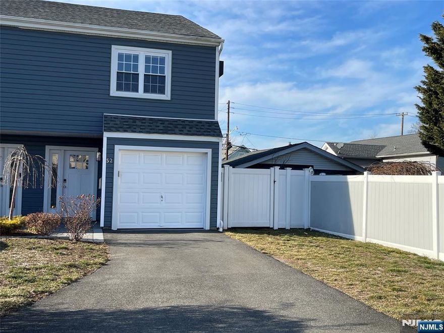 Beautiful, spacious, newly renovated duplex townhouse just minutes from Rt 80 in private cul-de-sac. Home features a gorgeous open kitchen, living room with decorative fireplace, ceiling fans, great closet space & a private fenced in yard with patio. Landlord may consider a small pet with a pet fee. Parking for 3 cars.