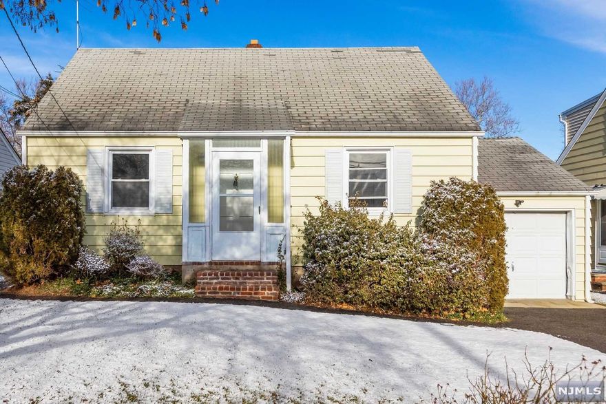 Charming Cape Cod in the Albion section of Clifton. Living room, eat-in kitchen, 3 bedrooms and 1 1/2 baths. Hardwood floors. Unfinished basement with laundry hook up. Nice backyard. Near MSU, shopping and major highways. Chimney and flues conveyed in as is condition with no known issues.
