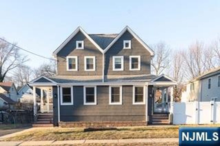 WOW! Welcome to this newly renovated duplex-style home. The first floor features a modern eat-in kitchen with quartz countertops and new appliances, a spacious dining room perfect for entertaining, a cozy relaxing living room, a convenient half bath, and a bedroom/office. Upstairs, you'll find two large bright bedrooms and a full bath. A full private basement provides ample storage and laundry. Enjoy a private deck off the kitchen and a shared backyard year-round, with parking for two cars. (one garage spot, one outdoor spot). (garage is shared). Convenient location, near NYC transportation, shopping, schools, and more. Tenants are responsible for utilities except water. Lawn care and snow removal are the shared responsibility of all tenants. An exellent credit score with proof of income is required. Pets will be considered; please inquire. . *some photos virtually staged