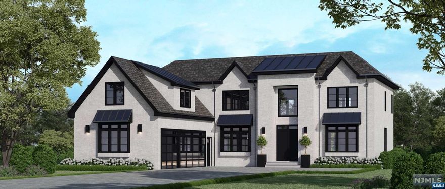 No other NEW CONSTRUCTION can compare! Exquisite 6 bedroom, all brick mix of modern and transitional-style home set on a perfectly flat, professionally landscaped, park-like 1/2 acre on Tenafly's East Hill. Over 8,000 of luxury living with the most outstanding architectural details including white oak floors throughout. Gourmet kitchen with breakfast area featuring highest quality appliances, two sinks, two dishwashers and walk-in pantry. Banquet sized dining room, stunning great room, library/office complete first level. Second level offers a luxury primary suite with sitting area 2 large walk-in closets, fireplace and spa like bath. Completing 2nd level are 3 ensuite bedrooms and laundry. Full finished lower level offers movie theater, gym, bedroom, full bath and wine cellar. Backyard with inground pool, enclosed patio, outdoor kitchen. All bathrooms have radiant heated floors, full house generator, 2 fireplaces, Smart home, superb school system and minutes from NYC.