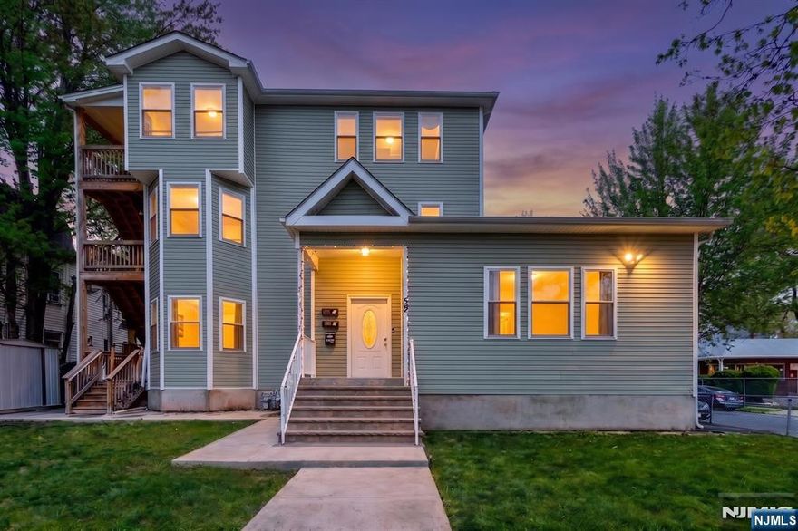 Welcome to beautiful three-family home. This turnkey property offers modern construction, strong income potential, and exceptional versatility for both investors and owner-occupants.Each unit features a spacious and well-designed layout with 3 bedrooms and 2 full bathrooms, while the first-floor unit stands out with 3 full bathrooms it's ideal for added convenience and flexibility. All units showcase updated kitchens with contemporary finishes, stainless steel appliances, and open-concept living and dining areas filled with natural light. The home has been completely upgraded with brand-new, separate heating and central air conditioning systems for each unit, ensuring efficiency and individual control. Additional highlights include modern flooring, updated bathrooms, and thoughtfully designed interiors throughout. The fully finished basement offers incredible bonus space, perfect for recreation, storage, or potential additional living flexibility. Exterior features include a large private driveway with ample off-street parking, a rare and valuable amenity for a multi-family property. The property also boasts updated siding, newer roofing, and a clean, well-maintained appearance. Whether you're looking to live in one unit while generating rental income or expand your investment portfolio, this property checks all the boxes with its strong layout, and desirable features. Don't miss this exceptional opportunity!