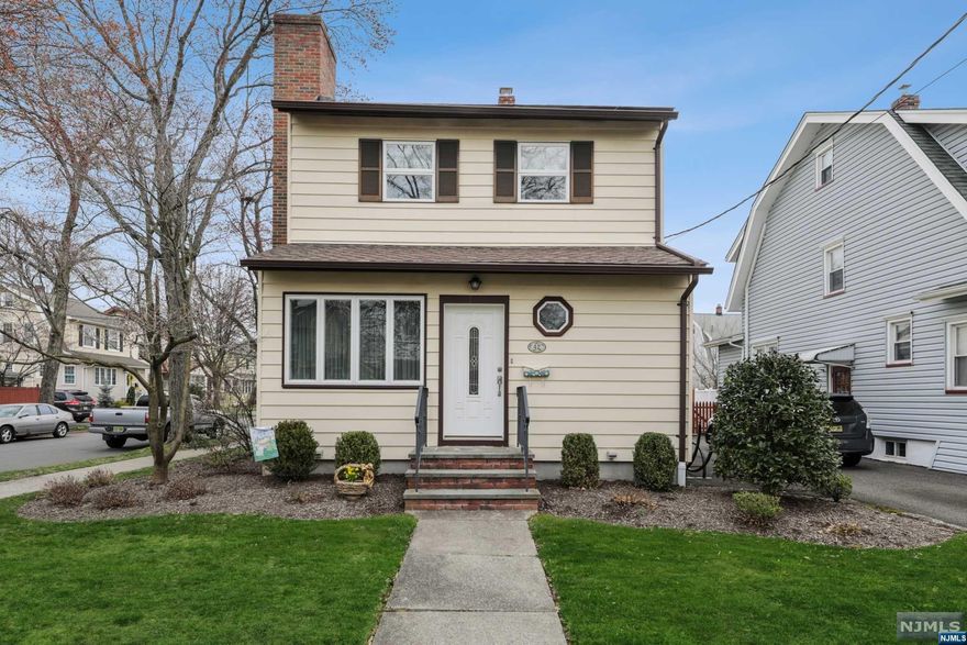 Welcome to this charming Colonial home in desirable Brookdale section of Bloomfield! Step inside to a spacious living room with a cozy wood-burning fireplace, perfect for chilly evenings. A formal dining room, large eat in kitchen, and ample storage space round out the first floor. Upstairs, four spacious bedrooms await, each with their unique character and natural light. The partially finished basement features a laundry area and plenty of space for storage or a home gym. Commuting is a breeze, with the Garden State Parkway and NYC bus at the end of the street. Enjoy nearby recreation areas, shopping, and dining. Don't miss out on the chance to call this beautiful colonial home - schedule a tour today.