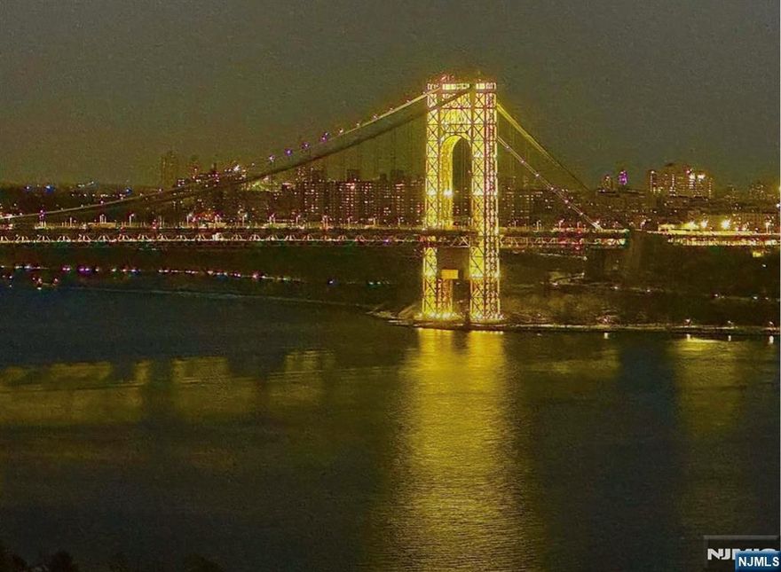 The Best Unobstructed views of Hudson River, Down Split Unit is 965 sqft, offers a Large Living Room with/ a big Balcony facing East, Dining area, Kitchen w/ a lot of cabinets, Double Coat Closet, parquet flooring, few steps down offers Two Large Closets, full Bath and a Large Bedroom w/ two double Closets facing West -- Field Parking $48 a month, Building offers 24 Hours Doorman & Security, Two Pools One is Heated, Two Tennis Courts, Swings & Barbecue area, Steps from NYC Transp ( 156-R), Close to all the Major Highways, Cinema, Schools ---- Total Maintenance $ 2,250.54 includes, Basic maint, the Taxes, All the Utilities as Heat, Gas, Electric, Hot & Cold Water, Assessment, Parking, Cable, Internet, Pool, Gym.---- Complex offers Beautiful Landscaped Walking Trails, Play Ground & Swings, Cats & Service Dogs are allowed,----SUBMIT your offer with 1) Full Credit Report 2) PROOF of Income & Assets 3) the first 2 Pages of the TAX Returns for the last 2 years