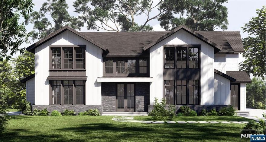 336 Castle, an exceptional modern farmhouse set on a generous 12,000 sq ft lot that redefines luxury living. This stunning home offers 6 bedrooms w/ensuite baths. The primary bedroom is a true retreat, featuring a spacious sitting area w/ fireplace, two walk-in closets & a spa-like bathroom. The chef's kitchen is equipped w/ top of the line Sub-Zero & Thermador appliances, ensuring both style & functionality. The basement is fully finished, complete w/a wet bar & the option of a home office or bedroom. Porcelanosa tile throughout, anchored by the soaring 20-foot ceilings in the great room, where a cozy fireplace adds warmth & charm, creating a welcoming & open atmosphere. Dorato Designs, a renowned name in interior decorating has imbued the home to ensure every detail is thoughtfully curated. 336 Castle features a built-in speaker system, fire alarm and burglar alarm system, security cameras, and radiant heat in every second-floor bath. Side-loaded three-car garage + generator