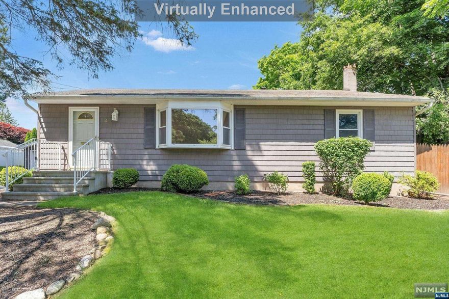 Welcome to Mahwah! Nestled in a quiet dead-end street this three bedroom and one full bath ranch is waiting for its new owners! Why buy a townhome when you can own your own HOME for the same price?! This gorgeous corner lot has so much potential! Close to shopping, schools, transit, major highways, and more. Come join the Thunderbird community today! Sale is AS IS.