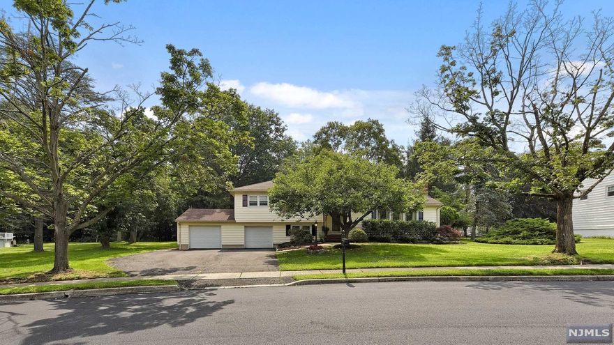 Your Dream Home Awaits You! Impressive oversized Split offers 3 bedrooms, 2.1 baths, hardwood floors, finished basement, pool & 2 car expanded garage. Vacation at home! Captivating backyard features a pool w/professional landscaping, deck, patios for entertaining and built-in grill. Expansive floor plan, sun filled Dining Rm w/vaulted ceiling opens to updated Kitchen and provides access to deck and yard. Spacious Living Rm w/gas fireplace opens to Dining area. Second floor has 3 spacious Bedrooms, main bath, Master with 1/2 bath & 2 closets. Walk-out ground level ;Great Rm that overlooks a backyard oasis, full bath, Family Rm and garage access. Finished basement with Media Room, office, exercise room and storage. Add l features include 3 attics, quiet no thru street with easy access to schools and major highways.