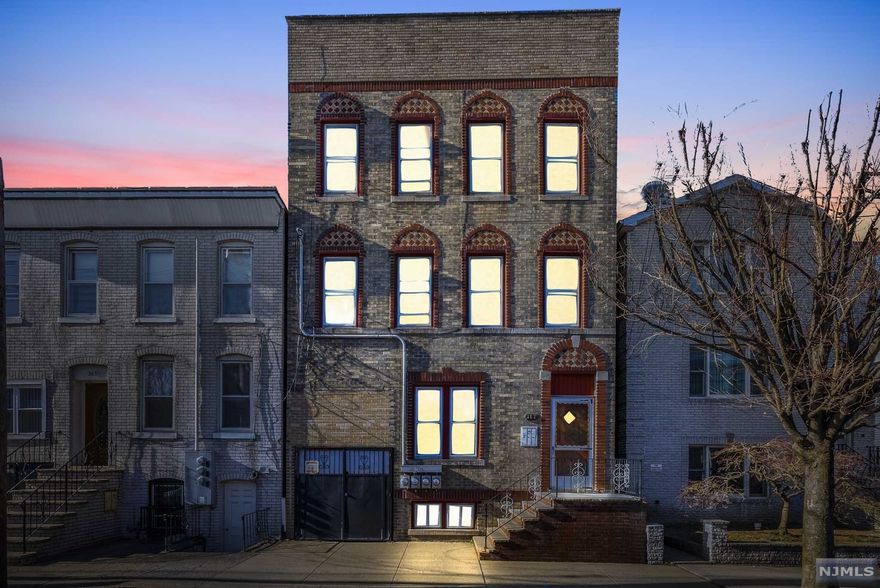 Welcome to 363 Chestnut Street, located in the sought-after area of the Ironbound, Newark. This three family home features an all brick exterior with a driveway giving you access to the spacious backyard area. The first unit welcomes you with a one bedroom and one full bath space, including an eat-in Kitchen and living-room. This apartment also provides direct access to the unfinished basement with a tall ceiling height and to the backyard. The second and third floor apartments bring in tons of natural light and spacious rooms, with two bedrooms in each unit, eat-in kitchens and full bathrooms. these two apartments also have direct access to the backyard. The home utilities are all separate including the gas and electrical systems of the home. 363 Chestnut is conveniently located steps from local highly recommended restaurants, coffee shoppes, grocery store, CVS pharmacy, Banks and much more! Home features great access to highways, Newark Penn Station, Newark Liberty Airport.