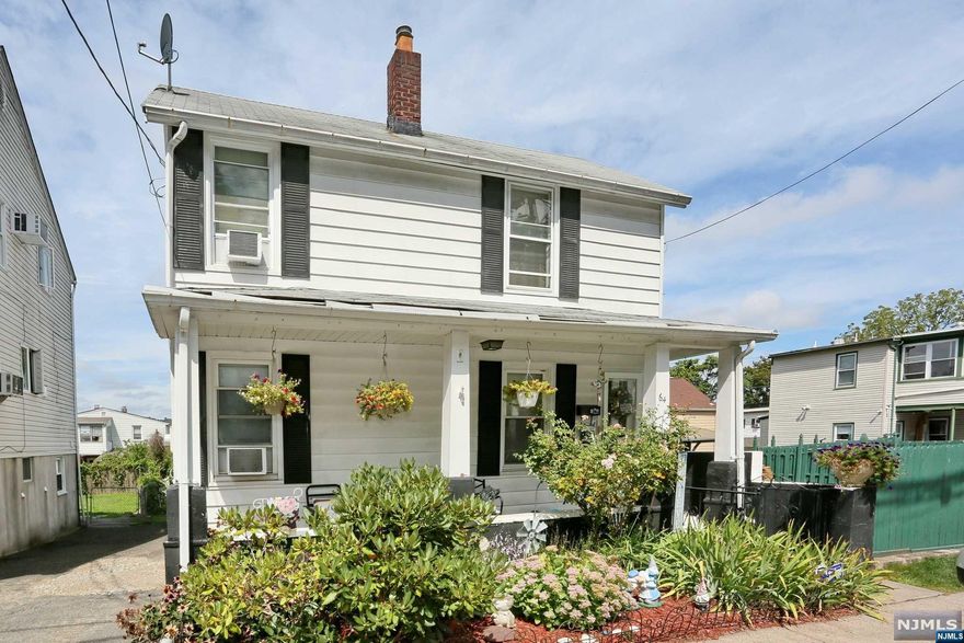 This cozy cape style home has been lovingly lived in for many years and is now ready for it's new owners. Much larger than it looks, this home features a spacious eat in kitchen with breakfast bar and comfortable living room, a first floor bedroom and full bath. The second floor offers a large primary bedroom, two additional bedrooms and full bath with a claw foot soaking tub. The open front porch is a great place to spend time admiring the garden while having a cup of tea or glass of lemonade. There is also a large, level backyard space with a storage shed. Located in close proximity to shopping, schools, major highways and more. Don't wait to see it.