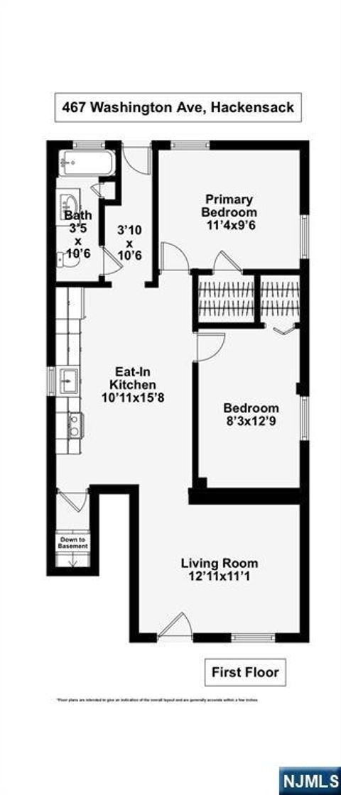 Photo of 467 Washington Ave #1, Hackensack, NJ 07601 (MLS # 26002271)