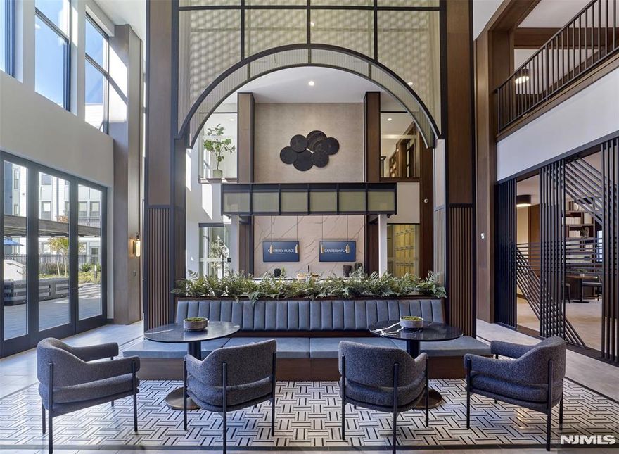 Welcome to CANTERLY PLACE, Livingston's newest luxury rental community! This stunning 3-bedroom, 2-bath residence offers a chef-inspired kitchen with quartz countertops and stainless-steel appliances. Pamper yourself in a tranquil tiled bathroom. Enjoy sunlit living spaces with soaring ceilings and oversized windows. Walk-in closets and in-unit laundry complete this modern apartment. CANTERLY PLACE raises the bar with amenities for work, life, and play. The beautifully designed common areas include a 24/7 concierge, lobby lounge, state-of-the-art fitness center and yoga room, sports simulator, clubroom, library, co-working space, coffee lounge, private dining and many more thoughtfully curated indoor amenities. Three courtyards feature a resort-style in-ground pool, cozy firepits, a Zen garden, and designated BBQ grill space. Residents will also enjoy 3 pickleball courts, a full-size basketball court, dog park, playground, community garden and walking trail. EV charging stations and a secure parking deck provide effortless living. Situated in a top-rated school district, CANTERLY PLACE offers easy access to major highways, public transportation, shopping, and dining.