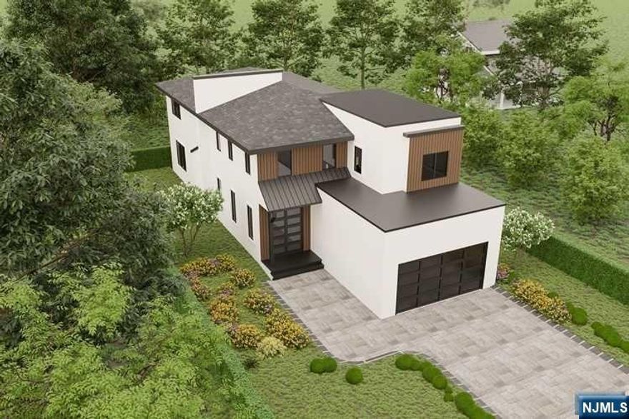 >>Lsiting agent Anat 201.341.4765<< Opulent living in this newly built modern home, spanning 5800 SF with an open floor plan. This home has 6 BR and 6 FBTH, featuring radiant heated floors in the 1st and 2nd floor baths. The exterior showcases a blend of sleek stucco and modern cladding. The 1st FLR has 18' foyer, open space plan & 10' clng. A gourmet kitchen with top appliances, incl a huge island. Large sliders lead to the patio and expansive backyard that can accommodate a pool(pool not included) The 2nd floor offers a master suite complete w/high vaulted ceilings, his/hers WIC & a spa-like master bath. 3 addl ensuite BRs, all w/high ceilings, lrg windows & closets. Laundry rm is on the 2nd flr as well. The lower flr features a rec RM,BR, FBTH, gym and a home theater. Addtl features incl: generator, electric car charger ready, torsion type garage door, central vac. The BKYD features a large tile patio . Completion date August 24