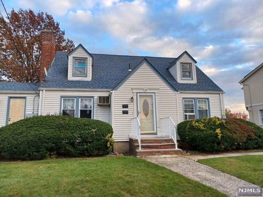 Rare 2 unit Wood-Ridge home just blocks away from NJ Transit for easy NYC access. Main floor has 3 bdr. 1 bath...large living room and kitchen plus room which can be used as office or extra bdr...Hardwood floors throughout...large basement...detached 1 car garage, patio and fenced in dog yard..2nd floor unit...is 1 bdr. 1 bath...with kitchen and living area and extra room for office or play area. Separate entrances and electric/gas hook ups. Great Rental Potential!! Kitchens need a little TLC but possibilities are endless. Live Downstairs and rent out the second floor unit....or perfect extended family accommodation. Whatever you choose, you can't make a bad choice!! Unique property, Must see to appreciate.....with a little vision, the sky is the limit!!