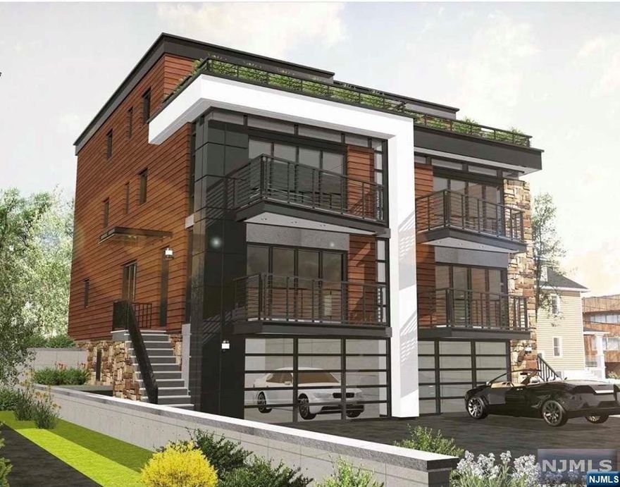 Legal 4 family, Large lot 57x120, with approvals for a Duplex! Buy and Hold or Buy and Build! Rare opportunity with unobstructed views of Manhattan.