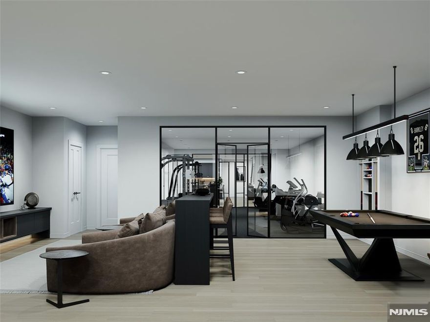 Introducing Victoria Estates in Paramus, a collection of 42 luxury townhomes! This brand-new construction community is truly the first of its kind, built by Rock Solid Builders, known for their impeccable portfolio. Experience a lifestyle of unparalleled sophistication where every detail reflects superior craftsmanship. Each unit offers over 5,000 sq. ft. of living space with a two-car garage and three levels of luxury living space. The first floor features a gourmet kitchen with a 10-foot quartz waterfall island, Sub-Zero and Wolf appliances, and custom cabinetry, flowing into an open-concept living area with a beautiful gas fireplace surrounded by custom built-ins. Upstairs, the Primary Suite boasts a spa-like en-suite bathroom and two oversized walk-in closets with custom shelving, along with two additional spacious bedrooms, a full bathroom, and a large laundry room. The fully finished basement includes a spacious recreation room, gym, and full bathroom. Superb location just minutes from major highways, schools, and shopping centers. Experience the extraordinary! Estimated Completion - Spring 2026.es from major highways, schools, and shopping centers. Experience the extraordinary!