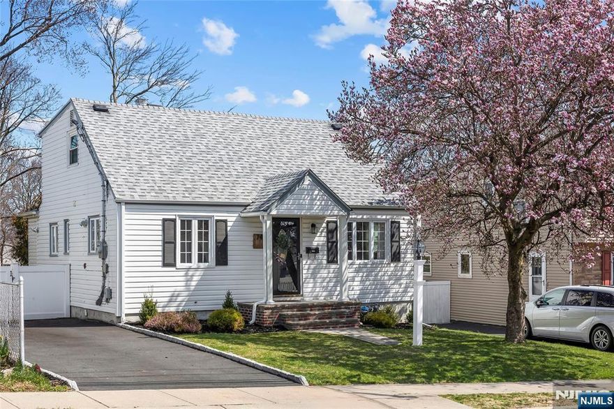 Fully renovated in 2020, this stunning Colonial/Cape offers 4 bedrooms, 2 modern baths, and a bright open-concept layout with gleaming hardwood floors. The updated kitchen flows seamlessly into the living and dining areas. One of the home's best features is the spacious family room addition in the back perfect for relaxing or entertaining. Step outside to a beautiful deck and fully fenced backyard that backs directly to a peaceful park. Located near top-rated schools, shops, restaurants, and major highways this move-in ready gem has it all. Don't miss out schedule your showing today!