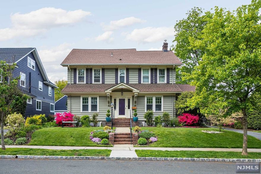 This house truly has it all! Updated 4BR, 3.5 bath CH colonial steps away from Watchung Plaza with shops, restaurants and NYC direct train and bus. Easy flow from the kitchen through the mudroom into the screened-in porch that wraps around to the living room. Sliders from the kitchen open to the newly rebuilt outdoor deck and bluestone patio perfect for summer BBQ's. Charming family room with wood burning fireplace, formal dining room, sunny living room and a newly updated half-bath complete the first floor, with 3 generous bedrooms and a full bath on the second floor. The home's third floor offers a 4th bedroom plus office and a full bathroom, with a primary suite option. The amazing basement features a renovated laundry room, playroom, another full bathroom and a movie theater! Newly refinished wood floors, privacy fence, 2 car detached garage and a whole house generator round out this impeccably maintained home. Welcome to the best of Montclair!