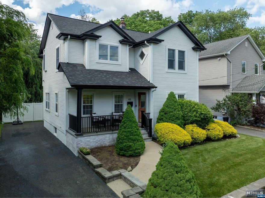 Welcome to 48 Harding! This beautiful modern farmhouse style colonial offers a perfect blend of contemporary amenities and rustic charm. Boasting wide plank flooring throughout this home is both stylish and inviting. A stunning open concept kitchen that seamlessly flows to the dining area and overlooks the sunroom. The primary bedroom features vaulted ceilings with shiplap detailing, creating a serene space. Every inch of this home has been meticulously updated there's nothing left for you to do except move in ! The finished basement provides extra living space perfect for a playroom or home office. Step outside to your outdoor oasis featuring a deck, an outdoor kitchen and hot tub, perfect for entertaining and relaxing. The charming front porch is an ideal spot to enjoy your morning coffee or evening sunsets. Newer roof, newer furnace and shed! Combining modern amenities with classic farmhouse charm, this property is a rare find. Don't miss your chance to make it yours!