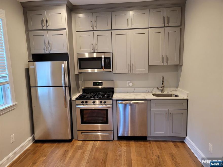 This completely redone apartment offers everything you need! 1 Bed/1 Bath with full upgraded kitchen, open living space, in-unit laundry, central A/C and heat, and off-street parking this space is perfect for anyone looking for the comfort of home and the convenience of being in the heart of downtown Park Ridge!
