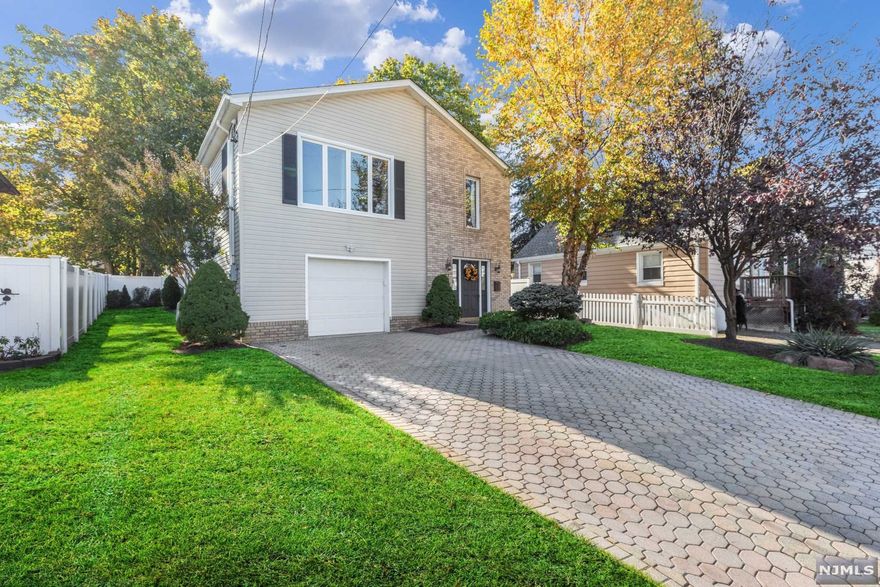 This home makes for an excellent opportunity! Two worlds collide into one with two separate living areas that free flow into one another. Situated in North Caldwell, an ideal location with excellent schools, close to major highways, transit, restaurants and much more! 1st floor incudes gourmet kitchen with center island, granite countertops & SS appliances. The open floor plan provides a perfect space with the kitchen overlooking the family room with a view to backyard entertainment space. The space functions perfectly for an in-law suite with a bedroom/playroom & full bathroom. Bursting with chicness, the second floor is your relaxing oasis. New gorgeous hardwood floors throughout the second floor. Kitchen has stainless steel appliances and the dishwasher has three shelves! Backyard has paver patio, built-in French drains around perimeter, fenced in and yard space. Curb appeal galore with paver driveway and beautiful landscaping!