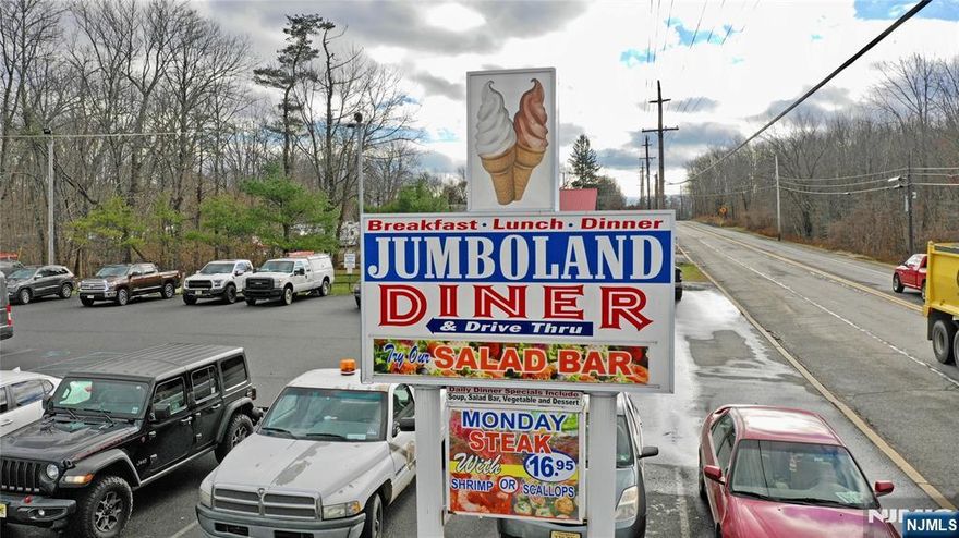 Great opportunity to own a turn-key restaurant with a liquor license and drive-thru. The sale includes a covered pavilion for outdoor events, a 3-bedroom house plus an 800 SF (20x40) storage shed, and a 100+ car parking lot on busy Rt 206 North. Financials upon request.