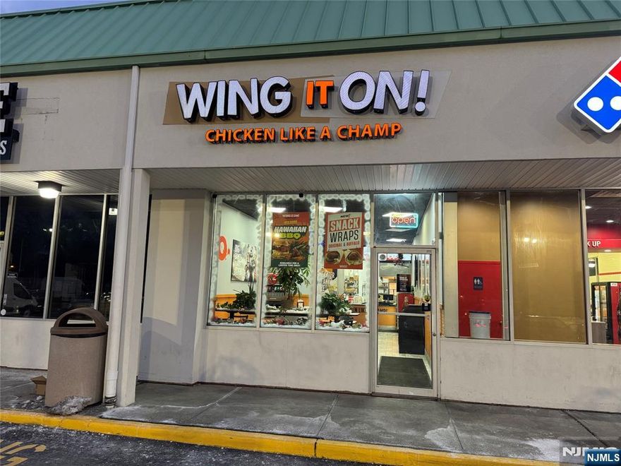 This 12,000 sq ft restaurant space in a prime residential area offers a 7-year lease at $3,100/month. It features 24+ seats, a 100-car parking lot, and a 12-camera security setup. Located near a senior home, Domino's, high schools, and universities like Union County College and Kean University, it has robust transport links with a nearby bus stop to NYC and a train station. Partnered with UberEats, GrubHub, and DoorDash, and with its own app and website, the restaurant is well-integrated into digital ordering platforms. Potential to either continue with the existing franchise or establish a new brand, with monthly revenues ranging from $30,000 to $45,000. Operating hours are 11 am to 10 pm Mon-Sat and 12 pm to 9 pm Sun. Positioned close to a county highway surrounded by Wawa, Aldi, and a hospital, the restaurant operates with four employees and offers delivery through Cisco. The franchise opportunity includes comprehensive training, with added benefits. 2ND GENERATION Restaurant.