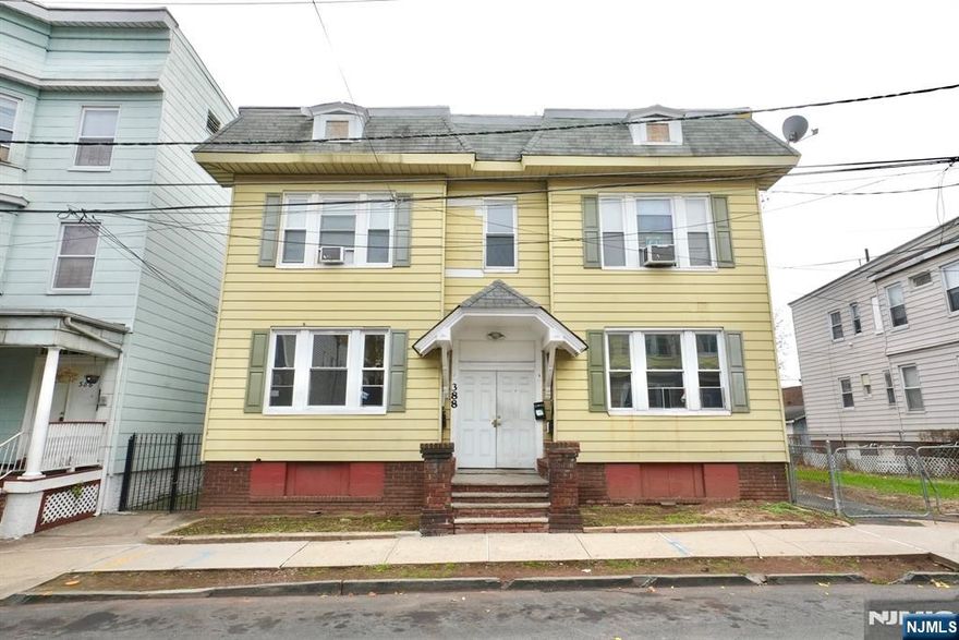 Located in the Weequahic Section of Newark, this well-situated four-family property sits on a 72x100 lot in a C1 Commercial Zone, offering strong rental potential with separate utilities and flexible occupancy options. One unit is currently vacant, providing an immediate leasing opportunity or an excellent option for an owner-occupant. The other three units are tenant-occupied, delivering instant rental income. Conveniently positioned near parks, restaurants, shopping, public transportation, major highways, and offering easy access to NYC. A solid addition to any investment portfolio.