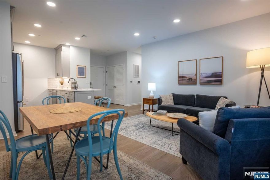 Discover Liberty Place - Bloomfield's newest boutique condo community. Now selling our penthouse level. Each residence features solid oak floors, 9ft ceilings, quartz countertops, GE appliances, in-unit washer/dryer, tankless hot water heater, nest thermostat, and primary bath with dual sinks. One deeded parking space available for purchase and can be included in the mortgage. Building amenities include a rooftop deck, wellness gym with NordicTrack equipment, and bike storage. HOA covers water, landscaping and snow removal, garbage and recycling, master insurance, common area maintenance, and building reserves. Located in Bloomfield at the border of Montclair and Glen Ridge, you are in the center of it all! Amazing central location, close to restaurants, shopping, parks and entertainment and just a quick 35 minute train ride to NYC. 5-year tax abatement. 10-year New Construction Warranty. Pets allowed.