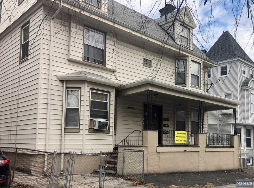 3 family home located on quiet block in heart on developing East Orange, East unit has 2 generously sized bedrooms, livingroom, kitchen and bathroom. Home is fully occupied being sold strictly As Is, seller will not deliver vacant, tenants are in good standing.