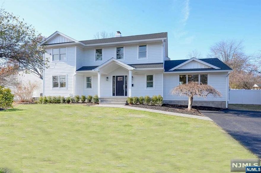 GORGEOUS HOUSE TOTALLY REDONE WITH MANY NEW FEATURES. THIS HOUSE HAS GREAT CURB APPEAL WITH NEW ROOF, NEW HARDY PLANK SIDING & NEW FRONT DOOR. YOU WILL BE IMPRESSED WITH THE OPEN FLOOR CONCEPT. ALL NEW BEAUTIFUL WHITE EAT-IN KITCHEN WITH STAINLESS STEAL APPLIANCES & CENTER ISLAND. SPACIOUS FAMILY ROOM WITH FIREPLACE. ALL NEW FLOORING THROUGHOUT THE HOUSE. FIRST FLOOR BEDROOM WITH ENSUITE FULL BATH. DINING ROOM, OFFICE/DEN, POWDER ROOM & LAUNDRY ROOM ALL ON THE FIRST FLOOR. THE PRIMARY BEDROOM IS FABULOUS WITH LUXURY PRIMARY BATH & WALK IN CLOSET. TWO OTHER BEDROOMS & HALL BATH. LARGE FINISHED BASEMENT. A HUGE & DEEP PRIVATE FENCED BACKYARD WITH NEW INGROUND LINER POOL, HEATER, FILTER & ROCK WALL. IPE (BRAZILIAN HARDWOOD) DECK RUNS THE ENTIRE BACK OF THE HOUSE. HOUSE IS SET UP FOR A GENERATOR. BRAND NEW 5 BEDROOM SEPTIC. THIS HOUSE IS LIKE NEW. ALL BATHROOMS ARE NEW WITH PORCELONA TILE & FLOATING VANITIES. THE LOCATION IS CONVENIENT FOR COMMUTING & SHOPPING.