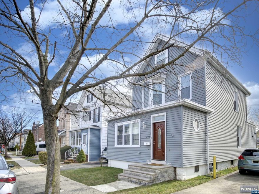 Immaculate single family home in one of the most desirable cities in North Jersey. This property offers everything you been looking for. From top to bottom. Property was fully renovated two years ago and it is time for a new owner. First floor offers astonishing hardwood floors throughout, one bedroom, large open concept between living room and dining room, privately separated all white kitchen cabinets and countertops, along with a half bathroom. Second floor offers two large bedrooms, one full bathroom and one bedroom being the master room with master bathroom. Third floor offers an additional bedroom/office. Fully finished basement. Backyard has been converted into the perfect entertaining place. Located close to public transportation, restaurants, schools and much more.