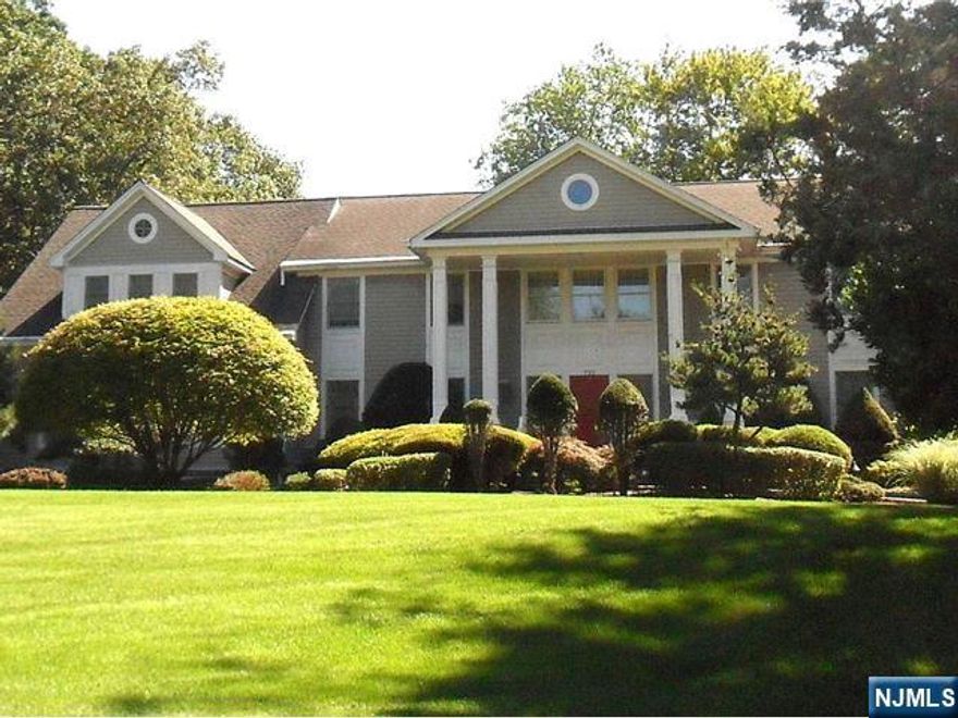 THIS BEAUTIFULLY RENOVATED CENTER HALL COLONIAL HOME OFFERS ELEGANCE AND WARMTH. THIS SPACIOUS HOME ON 1.86AC IS LOCATED IN A MULTI MILLION DOLLARS ON NEIGHBORHOOD OF FRANKLIN LAKES. TASTEFULLY RENOVATED IN 2004 WITH STUNNING CURB APPEAL, NATURAL LIGHT FLOODING HOME ON EVERY LEVEL. SET IN A PRIVATE, CUL-DE-SAC WITH CIRCULAR DRIVEWAY LEADING TO THE FRONT DOOR. THE GRAND ENTRANCE HALL LEADS TO A LIVING ROOM, DINING ROOM, OPEN EAT-IN KITCHEN, WHICH LEADS TO A SLIDING DOOR TO LARGE DECK, OVERLOOKING THE OUTDOOR SWIMMING POOL AND TENNIS COURT TO ENJOY. TWO FIREPLACES ON THE 1ST FLOOR WITH JUNIOR EN-SUITE,2ND FLOOR PRIMARY EN-SUITE, JUNIOR EN-SUITE AND TWO (2) BEDROOMS AND FULL BATHS WILL GIVE PLENTY OF ROOMS TO ENJOY. WALKOUT BASEMENT AND THREE (3) CAR GARAGES, GREAT LOCATION AND SHORT DISTANCE TO MAJOR HIGHWAYS AND HIGH SCHOOL. THIS HOME HAS SO MUCH TO OFFER.SCHEDULE YOUR PRIVATE TOUR TODAY. TENNIS COURT STRICTLY AS-IS.