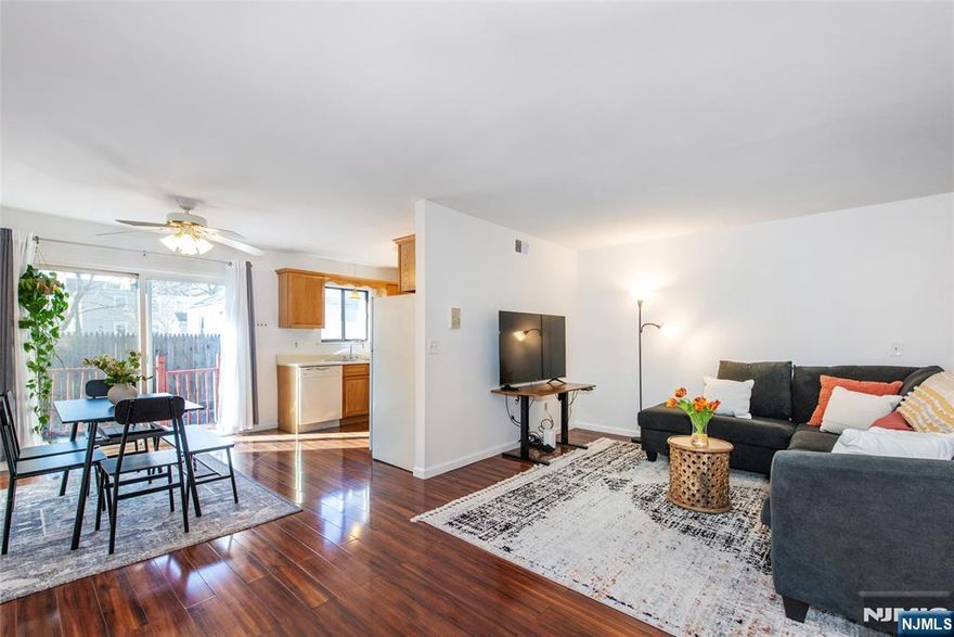 Discover urban oasis living in this sun-drenched 1st floor Bloomfield condo! Your private retreat features a personal deck, kitchen with abundant storage, bath with tub and shower, and the convenience of in-unit laundry. The spacious layout showcases a separate dining area and generous closet space throughout. Central air, freshly painted and move in ready with low HOA fees which include parking! Perfectly positioned near the prestigious Forest Hill Field Club, Garden State Parkway, and the upcoming Essex-Hudson Greenway, you'll enjoy easy access to shopping, dining, and schools. Don't miss this turnkey opportunity in a welcoming community!