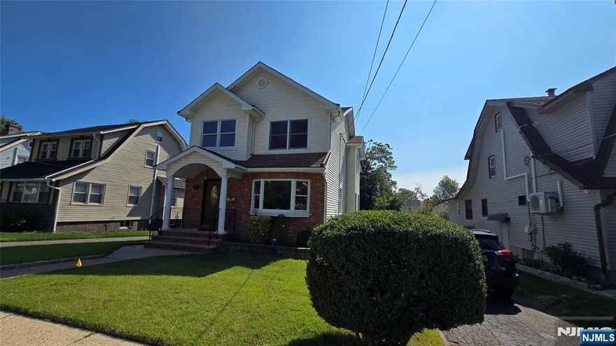 Immaculate home on tree lined street. Executive level living, features a cooks kitchen with granite counter tops. Four generous size bedrooms and Three full baths. The primary bedroom features an extra large bathroom with soaking tub. Recently painted throughout with refinished hardwood flooring throughout home. Outdoor covered deck opens to deep private rear yard. Includes laundry room with washer & dryer & central air conditioning.