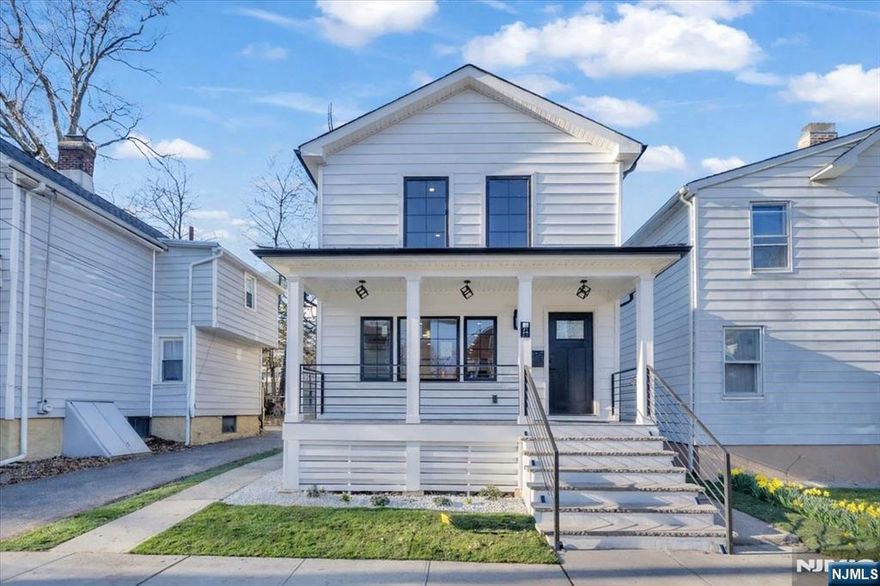 Welcome to this beautifully renovated side-by-side home in the heart of Montclair, offering the perfect blend of modern upgrades, flexible living, and strong income potential. This fully vacant property has been thoughtfully updated from top to bottom, featuring brand-new plumbing, electrical systems, a new roof, and an expansion that enhances both space and functionality. The front unit offers 3 spacious bedrooms and 1.5 baths, while the rear unit spans three levels of living space with 3 bedrooms and 2 full baths, along with a laundry hookup located in the basement for added convenience. Additional highlights include new landscaping, stylish light fixtures, split AC systems, a new HVAC system, and brand-new appliances throughout. Situated in one of Montclair's most desirable neighborhoods, known for its vibrant downtown, dining, parks, and easy NYC access, this property presents exceptional income potential perfect for owner-occupants looking to offset mortgage costs or savvy investors seeking to grow their portfolio.