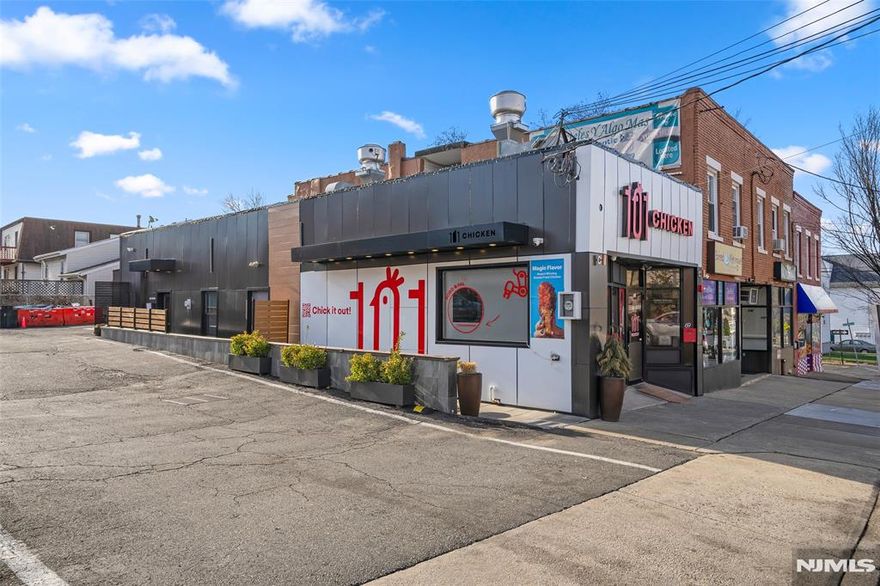Excellent mixed-use investment opportunity located on a highly visible main road in Ridgefield Park. The property features one commercial unit and one 1-bedroom residential unit, offering strong potential for both owner-users and investors. Positioned on a high-traffic corridor, the location provides excellent exposure for a wide range of businesses. The property has been fully renovated and is ready for immediate use. A spacious basement provides ample storage space. Convenient access to major highways enhances accessibility for customers and tenants. Zoned C-2, allowing for various commercial uses. Business is sold separately.