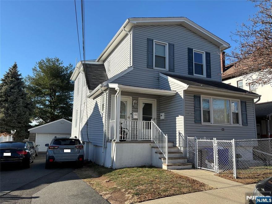 First floor, 2 bedroom apartment. Heat and hot water included. Hardwood floors, refrigerator, washer & dryer, basement storage and 2 off street parking spaces. No pets. This is a non-smoking building. Strong credit a must.