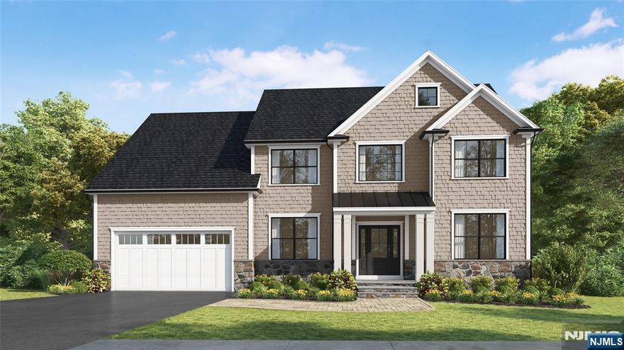 LUXURY NEW CONSTRUCTION - BURNETT HILL, LIVINGSTON, NJ. Experience sophisticated living in this exceptional three-level new construction located in the highly sought-after Burnett Hill neighborhood of Livingston. This impressive 6-bedroom, 6.5-bath residence offers expansive finished living space, thoughtful design, and premium craftsmanship throughout.The main level welcomes you with an open, sun-filled foyer leading into a spacious dining area, beautifully designed chef's kitchen, mudroom, laundry room, and an elegant great room ideal for entertaining. A private study/bedroom with a full bath and a separate powder room complete the first floor, providing versatility for guests or home office use.The second level features four generously sized bedrooms, each with its own en-suite bath. The luxurious primary suite offers a serene retreat with exceptional space, walk-in closets, and a spa-inspired bathroom.The finished lower level is truly remarkable designed with a large recreation room, a private gym, and an additional bedroom with a full bath, creating the perfect space for extended living, wellness, and entertainment.This home provides an extraordinary amount of space for today's lifestyle needs, and there is still time to meet with the builder to personalize select finishes.Renderings, floor plans, and images are for illustration purposes only. Builder reserves the right to make changes.